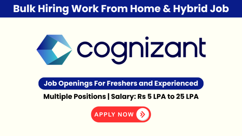 Cognizant Job Interview News 2024: Competitive Salaries | Remote and Hybrid Roles